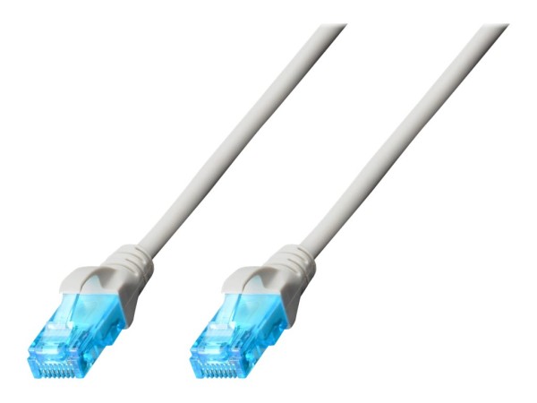 Patchkabel DIGITUS RJ45 U/UTP Cat5e 30,0m grau