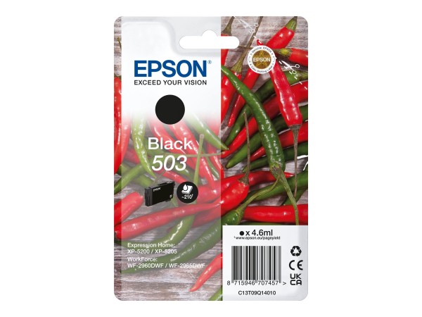 EPSON Ink/503 502 Binoculars 4.6ml BK SEC
