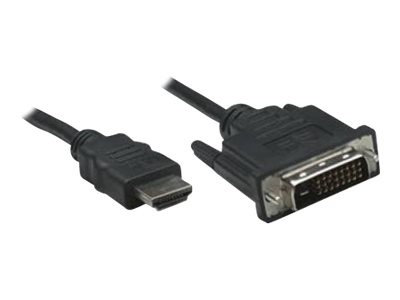 TECHLY HDMI zu DVI-D Kabel 1,8m schwarz