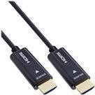 INTOS ELECTRONIC HDMI AOC Kabel High Speed mit Ethernet 4K/60Hz Stecker - Kabel - Audio/Multimedia (