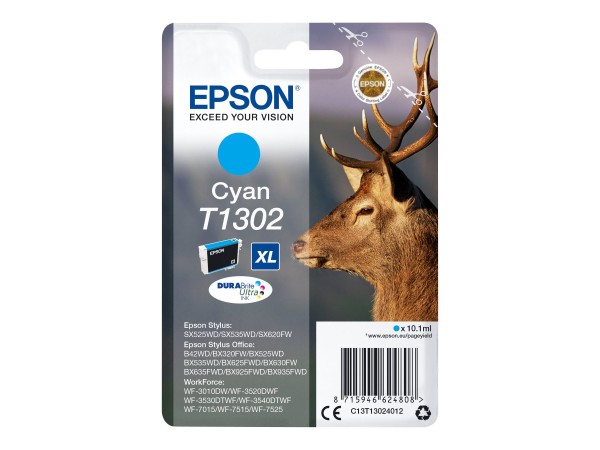 EPSON T1302 Cyan Tintenpatrone