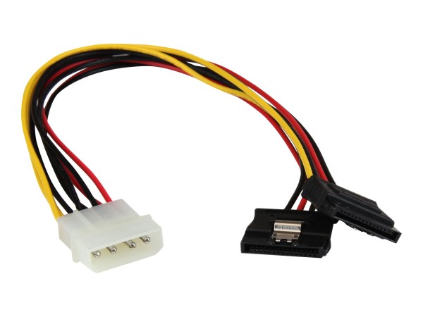 STARTECH.COM 30 cm 4-Pin Molex auf SATA Y-Stromkabel - Molex zu Serial-ATA Splitter Y-Kabel