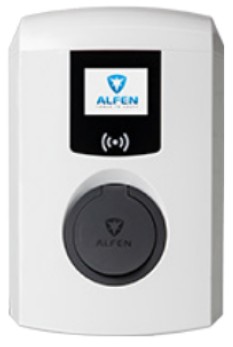 ALFEN Eve Single Pro-line 11kW (3-ph. 16A), Display, T2-Steckdose CS2, inkl. RFID Option