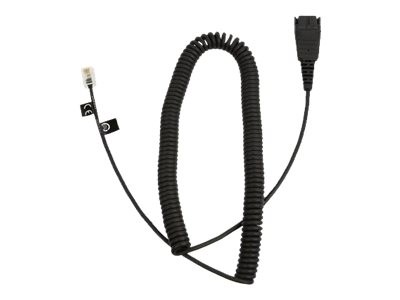 Cable with QD to RJ10 Plug