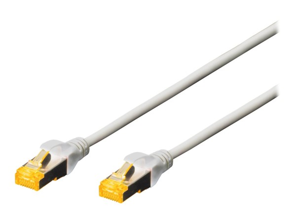 DIGITUS Professional - Patch-Kabel - RJ-45 (M) - RJ-45 (M) - 25 cm - SFTP - CAT 6a - halogenfrei - G