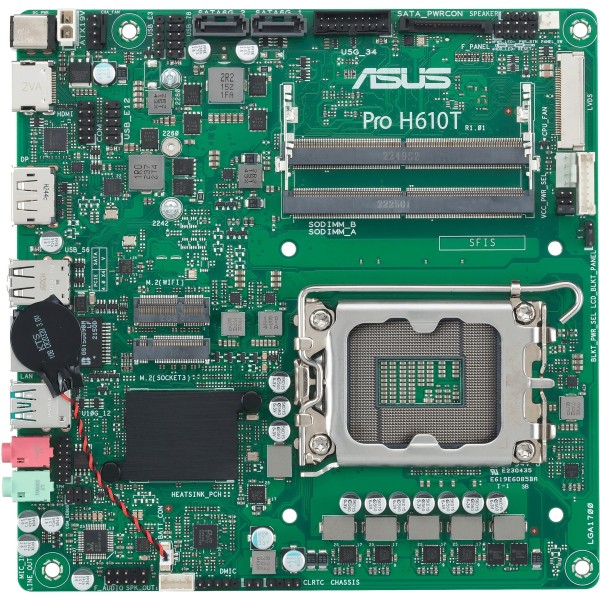 ASUS MB ASUS PRO H610T-CSM S1700