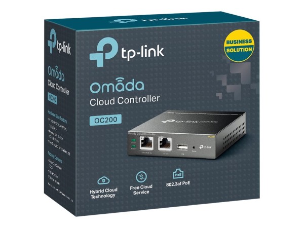 TP-LINK Omada Hardware Controller 2× 10/100 Mbps Ethernet Ports, 1× USB 2.0 Port, 1× Micro USB Port