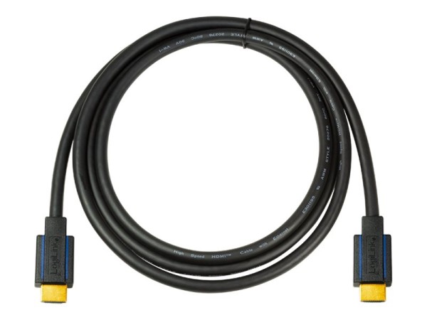 LOGILINK CHB006 HDMI Premium Kabel 5.0m schwarz