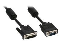 DVI-A Kabel Analog 12+5 Stecker an 15pol HD Stecker (VGA) 3m