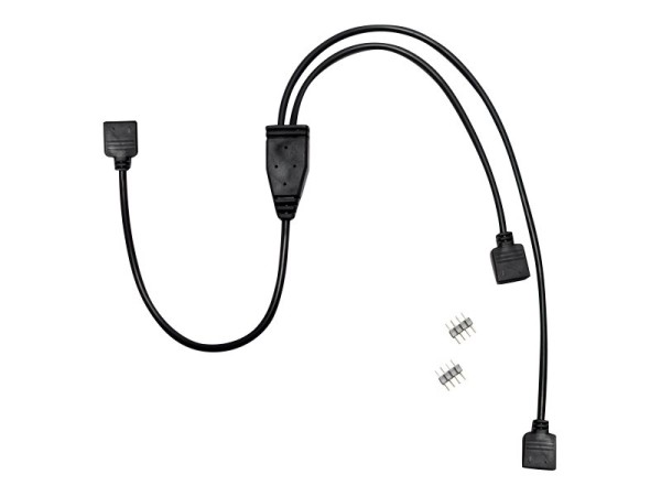 INTERTECH RGB Verteiler, Y-Kabel, 2 fach
