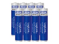 LOGILINK Ultra Power Micro - Batterie 8 Stück AAA-Typ Alkalisch 650 mAh