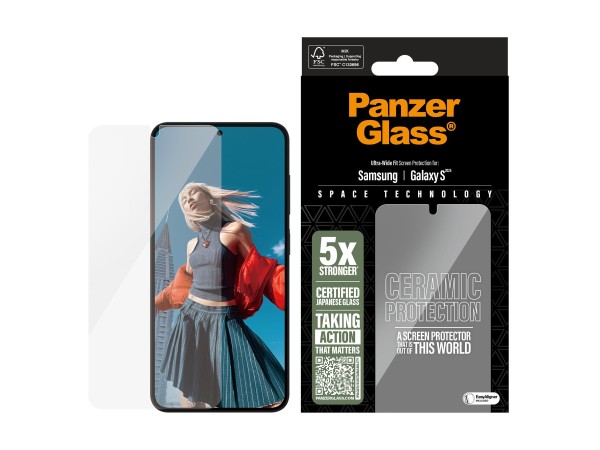 PANZERGLASS Ceramic Screen Protector Samsung Galaxy S25