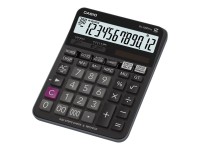 CASIO DJ-120D Plus - Desktop-Taschenrechner - 12 Stellen - Solarpanel, Batterie (DJ-120DPLUS)