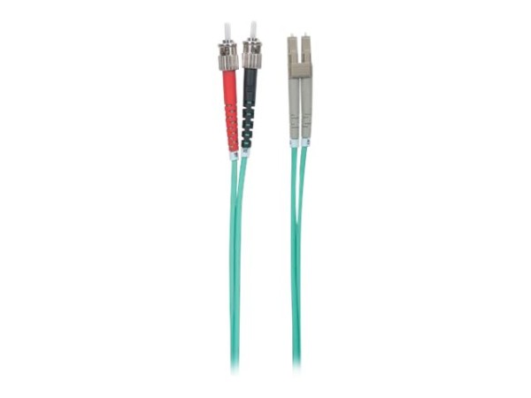 INTELLINET - Patch-Kabel - LC Multi-Mode (M) - ST multi-mode (M) - 5 m - Glasfaser - 50/125 Mikromet