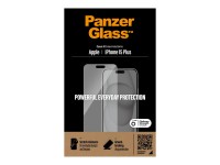 PANZERGLASS Displayschutz iPhone 15 Plus |Classic Fit - Apple