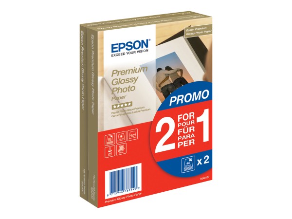 EPSON Fotopapier premium glossy 100x150mm 255g/qm 80Blatt