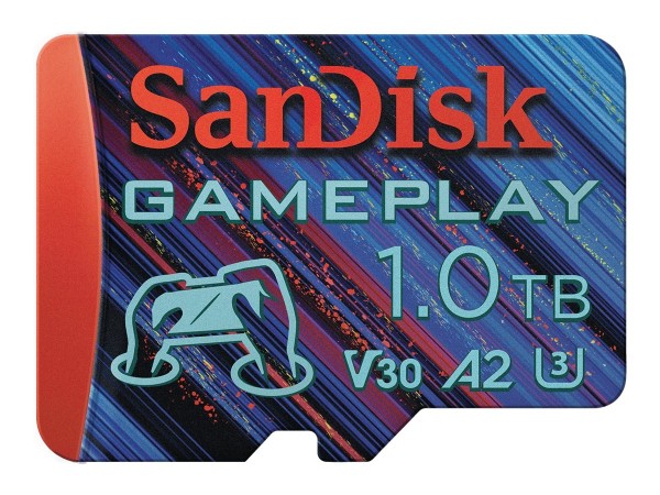 SANDISK GamePlay 1 TB microSDXC UHS-I-Speicherkarte bis 190 MB/s