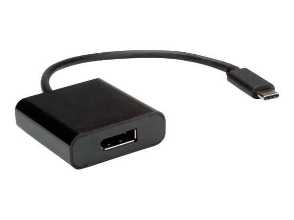 VALUE - Externer Videoadapter - USB-C 3.1 - DisplayPort - Schwarz