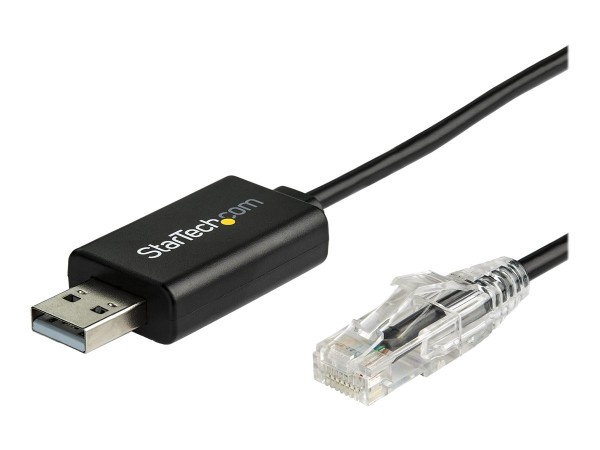 STARTECH.COM 1,8mCisco Console Cable USB to RJ45- Rollover Kabel - Windows Mac und Linux - St/St ICU