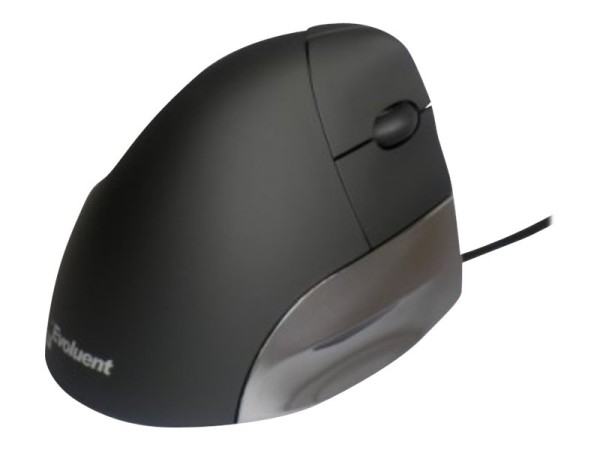 EVOLUENT Vertical Mouse Standard Rechte Hand USB Ergonomische Maus Ergonomie PC Zubehoer