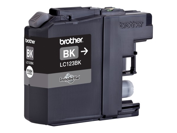 BROTHER LC123BK Schwarz Tintenpatrone