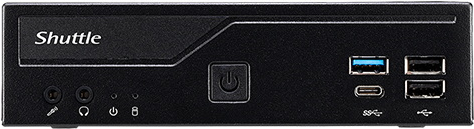 SHUTTLE Barebone XPC slim DH610 Black