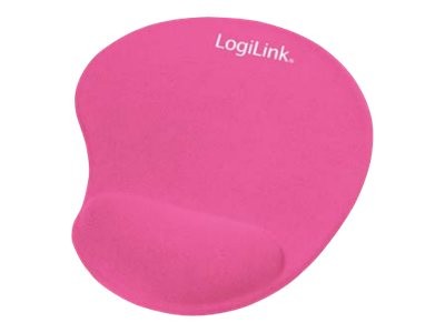 Mauspad LogiLink Silcon Wrist pink