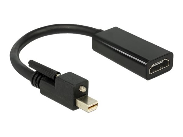 DELOCK Adapterkabel mini DP 1.2 Stecker>HDMI-A Buc