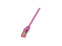 LOGILINK CQ2089S S/FTP Patchkabel Kat.6 PrimeLine pink -   7,50m