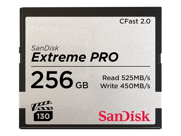 SANDISK COMPACTFLASH CARD 256GB