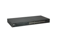 LEVEL ONE LevelOne Switch 24x GE GEP-2651      2xGSFP     370W 24xPoE+