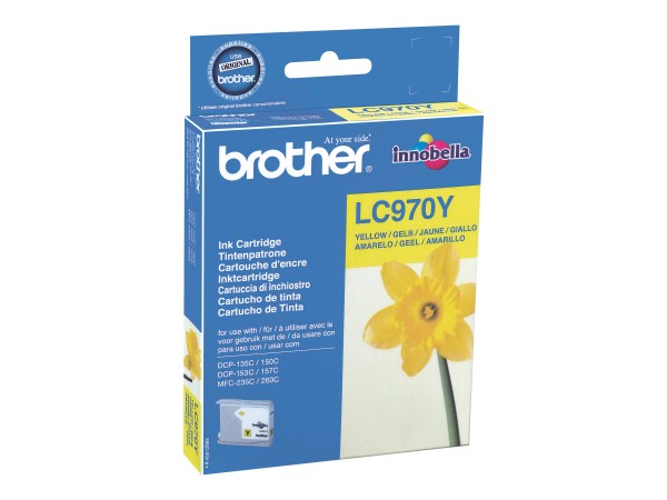 BROTHER LC970Y Gelb Tintenpatrone