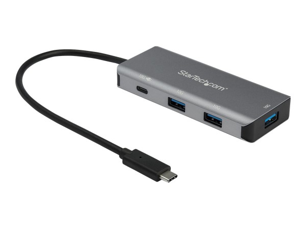 STARTECH.COM HB31C3A1CPD3 4-Port USB-C-Hub mit Stromversorgung 10 Gbit/s 3 x USB-A- und 1x 25 cm USB