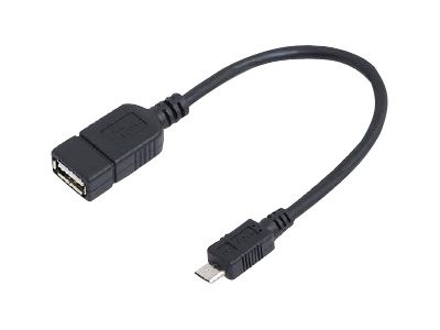 LOGILINK Kabel Adapter Logilink micro USB-B St. > USB-A Bu. 0,20m