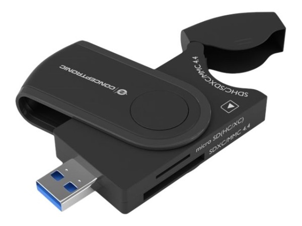 CONCEPTRONIC Card Reader USB3.0 2xSD,2xMicroSD