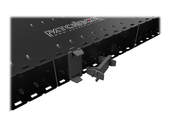 PATCHBOX PBXBLIND Polyoxymethylen (POM) Schwarz 10Stück(e) Deckel für elektronische Verbindung