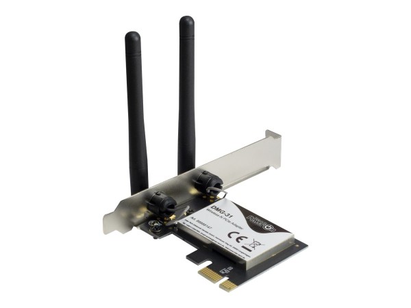 INTERTECH Inter-Tech Wireless-N PCle Adapter DMG-31 300Mbps retail