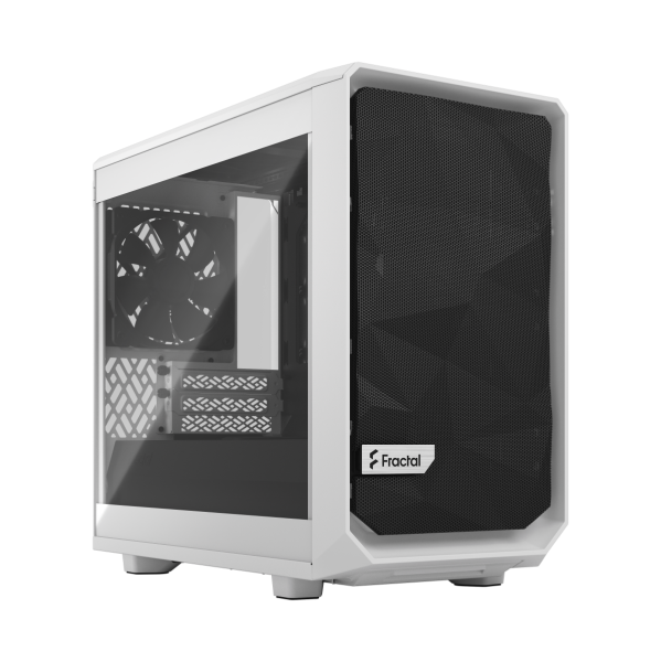 FRACTAL DESIGN Meshify 2 Nano White TG Clear Tint