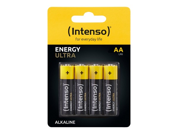 INTENSO Mignon (AA)-Batterie Alkali-Mangan Intenso Energy Ultra 2600 mAh 1.5 V 4 St.