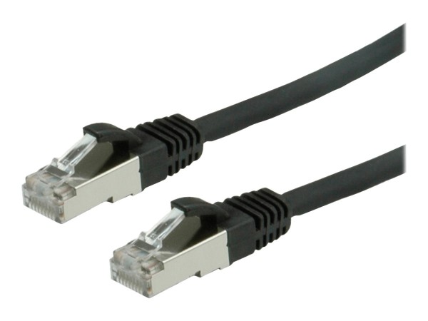 VALUE S FTP Kabel Kat6 LSOH scharz 0.5m