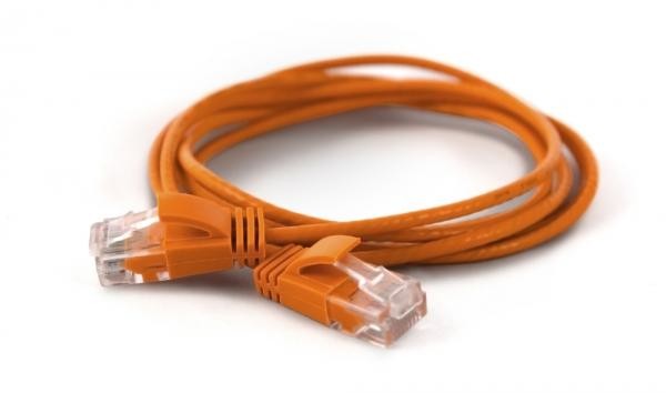 WANTEC wW Patchkabel CAT6A (rund 2,8mm) UTP orange 0,20m