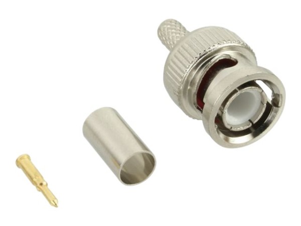 BNC Crimpstecker RG59, für Video-Kabel