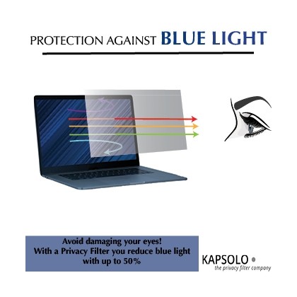 KAPSOLO 2-Way Adhesive Privacy Screen for 35,56cm (14,0) Wide 16:9