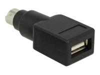 DELOCK Adapter PS/2 St > USB-A Bu