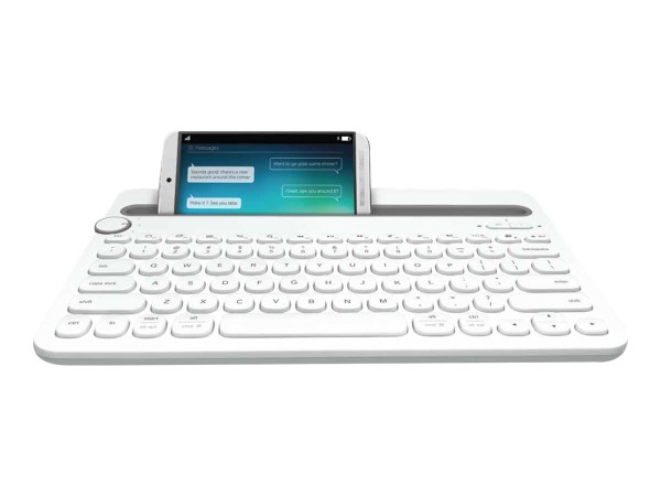 LOGITECH K480 Bluetooth Multi-Device Keyboard white