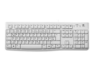 LOGITECH for Business Keyboard K120 white (DE)