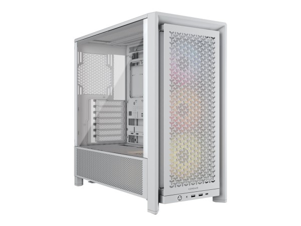 CORSAIR Geh Midi FRAME 4000D RS ARGB Mid-Tower, White