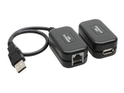 USB Verlängerung bis 60m über RJ 45 Cat. 5/5e/6 Kabel
