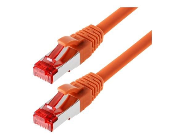 helos Patchkabel S/FTP (PIMF) CAT 6 orange 0,25m