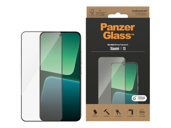 PANZERGLASS SP Xiaomi 13 UWF AB schwarz (8066)